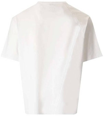 LOEWE SS23 Plain Knit Short Sleeve T-Shirt White Tee H526Y22J67-2100 Lookbook LOEWE SS23 Plain Knit Short Sleeve T-Shirt White Tee H526Y22J67-2100