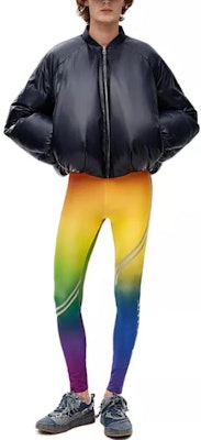 LOEWE SS23 Rainbow Logo Print Track Pants Multi-Color Men. H526Y27X40-9990 Lookbook LOEWE SS23 Rainbow Logo Print Track Pants Multi-Color Men. H526Y27X40-9990