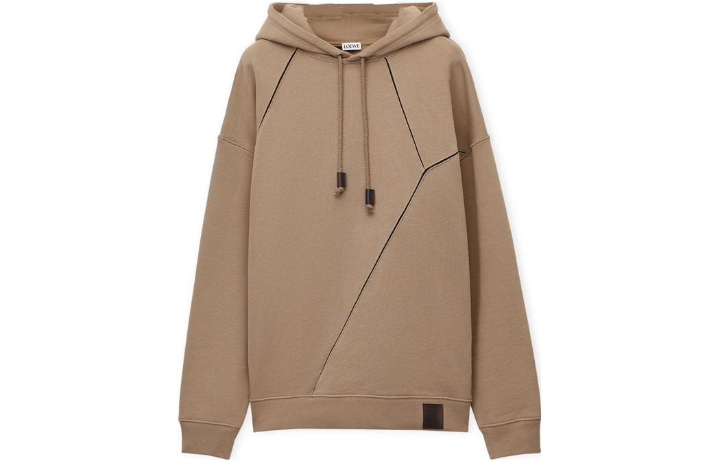 Order LOEWE SS23 素色抽繩連帽衫 棕色 H526Y25J26-2150