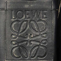 Details for 罗意威SS24黑色磨旧Logo压纹皮革夹克 H526Y34L07-1100