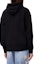 Shop LOEWE SS24 Black Hoodie with Logo Patch. H526Y25X48-1100