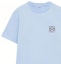 Shop LOEWE SS24 藍色標誌短袖圓領T恤。 H526Y22X75-5709