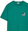 Purchase LOEWE SS24 Green Crewneck Embroidered Logo Short Sleeve T-Shirt H526Y22X75-4100