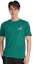 Details for LOEWE SS24 Green Crewneck Embroidered Logo Short Sleeve T-Shirt H526Y22X75-4100