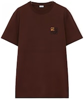 LOEWE SS24 Logo Crewneck Long-Sleeve T-Shirt Chocolate Brown H526Y22X75-3270 LOEWE SS24 Logo Crewneck Long-Sleeve T-Shirt Chocolate Brown H526Y22X75-3270