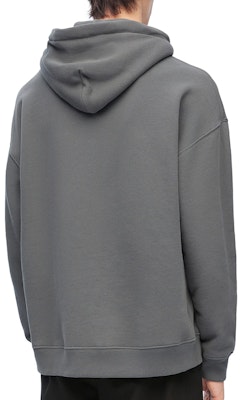 LOEWE SS24 Slate Gray Oversized Hoodie with Letter Embroidery. H526Y25X39-1300 Shop LOEWE SS24 Slate Gray Oversized Hoodie with Letter Embroidery. H526Y25X39-1300