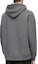 Shop LOEWE SS24 Slate Gray Oversized Hoodie with Letter Embroidery. H526Y25X39-1300
