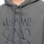 Details for LOEWE SS24 Slate Gray Oversized Hoodie with Letter Embroidery. H526Y25X39-1300