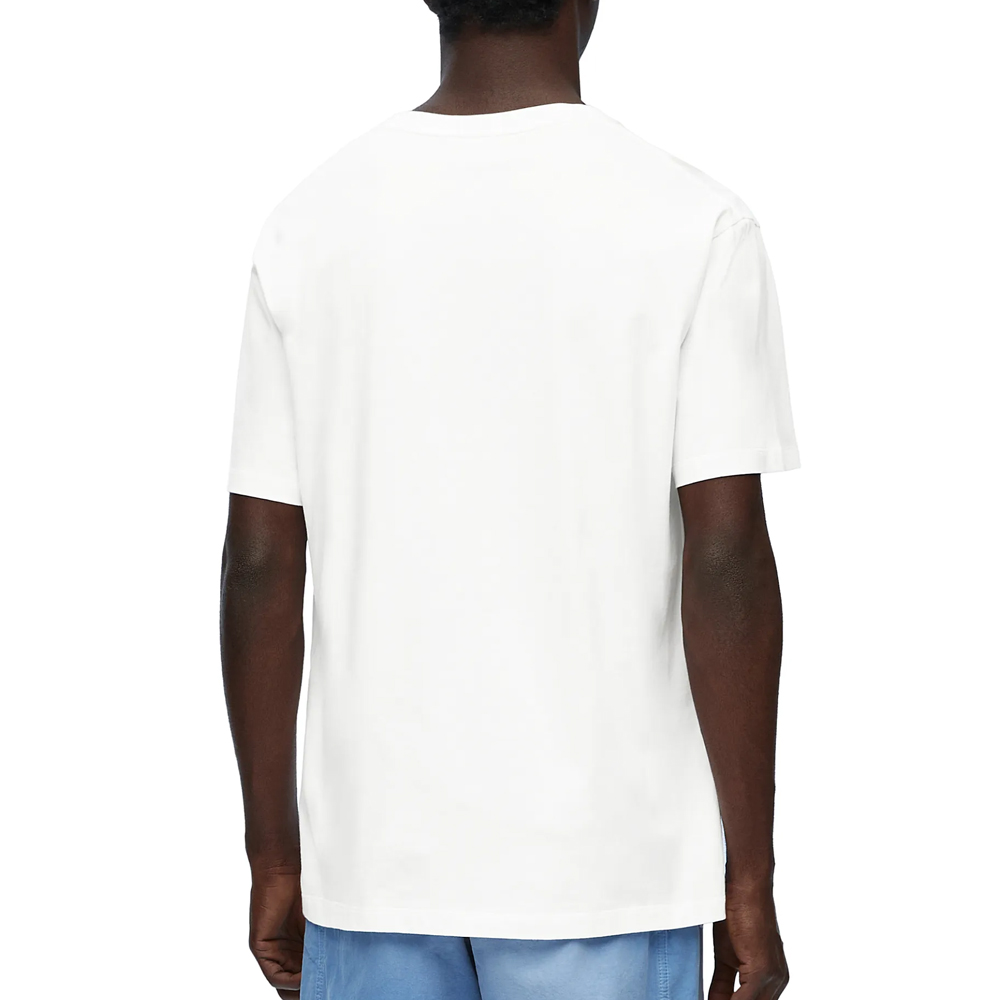 Purchase LOEWE SS24  White Loose Fit T-Shirt with Embroidered Logo. H526Y22J61-2016