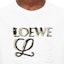Details for LOEWE SS24 White Loose Fit T-Shirt with Embroidered Logo. H526Y22J61-2016
