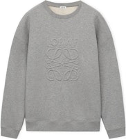 LOEWE SS24 Embossed Logo Oversized Pullover Crewneck Sweatshirt Men H526Y24X32-1440 LOEWE SS24 Embossed Logo Oversized Pullover Crewneck Sweatshirt Men H526Y24X32-1440