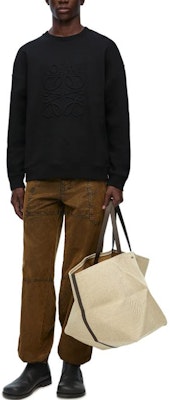 LOEWE 2024春夏款浮雕logo宽松圆领卫衣男士 H526Y24X32-1440 Lookbook LOEWE 2024春夏款浮雕logo宽松圆领卫衣男士 H526Y24X32-1440