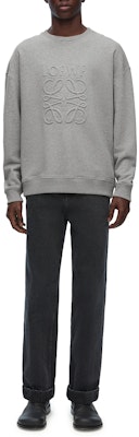 LOEWE 2024春夏款浮雕logo宽松圆领卫衣男士 H526Y24X32-1440 Sizing LOEWE 2024春夏款浮雕logo宽松圆领卫衣男士 H526Y24X32-1440