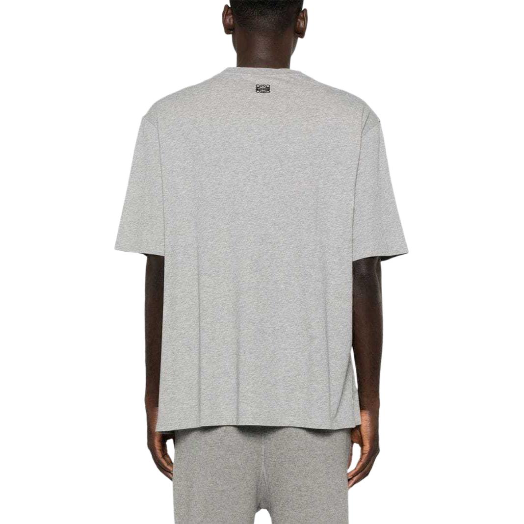 LOEWE SS24 Graphic Logo Print Crewneck T-Shirt  - Heather Gray H526Y22XBB 圖 4