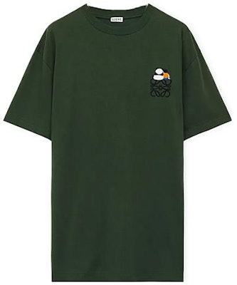 LOEWE SS24 x Suna Fujita 刺繡熊貓寬鬆版T恤 軍綠色。 H526Y22XB4-8522 Buy LOEWE SS24 x Suna Fujita 刺繡熊貓寬鬆版T恤 軍綠色。 H526Y22XB4-8522