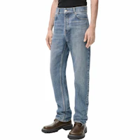 Lookbook LOEWE SS25 Denim Jeans in Blue - Spring Summer Collection. H526Y04WFA-5100