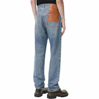 Shop LOEWE SS25 Denim Jeans in Blue - Spring Summer Collection. H526Y04WFA-5100
