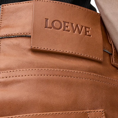LOEWE SS25 Denim Jeans in Blue - Spring Summer Collection. H526Y04WFA-5100 Details for LOEWE SS25 Denim Jeans in Blue - Spring Summer Collection. H526Y04WFA-5100