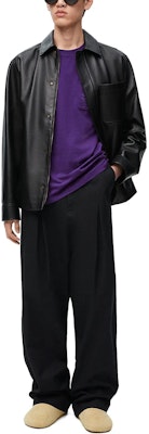 Camiseta LOEWE SS25 Holgada Logo Bordado Bolsillo Rosa Púrpura. H526Y22XBC-6160 Purchase Camiseta LOEWE SS25 Holgada Logo Bordado Bolsillo Rosa Púrpura. H526Y22XBC-6160