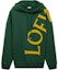 Order LOEWE SS25 Oversized Cotton Hoodie - Dark Green H526Y25X65-4110