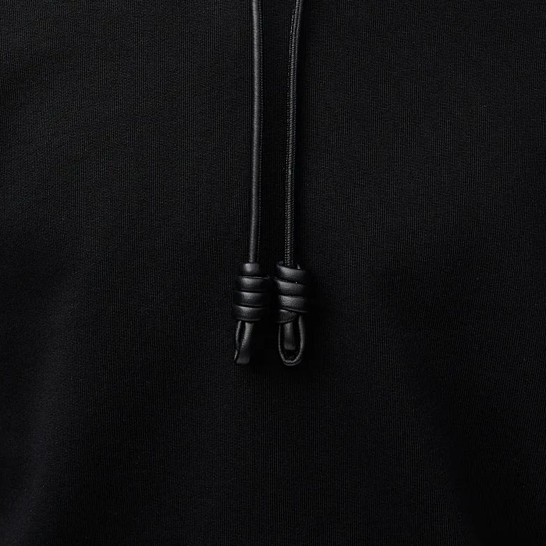 Details for ロエベ SS25 ブラック リサイクル コットン フーディ H526Y25X53-1100