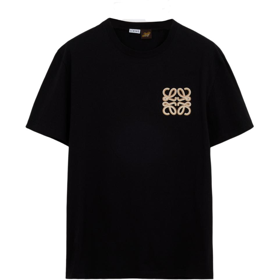 LOEWE SS26  Loose-Fit Cotton Short-Sleeve T-Shirt H616Y22XAB-1100