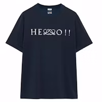 LOEWE SS26 Spring/Summer Cotton Blend Logo Print Short Sleeve T-Shirt H526Y22XD7-5110