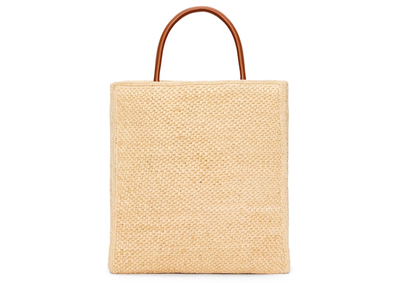 Order LOEWE 标准款A4草编托特包 自然色/黑色