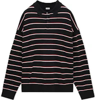 Order LOEWE 條紋提花針織圓領毛衣 黑色 - FW24 H526Y14KIT-1412