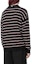 Shop LOEWE Striped Jacquard Knit Crewneck Sweater Black - FW24. H526Y14KIT-1412
