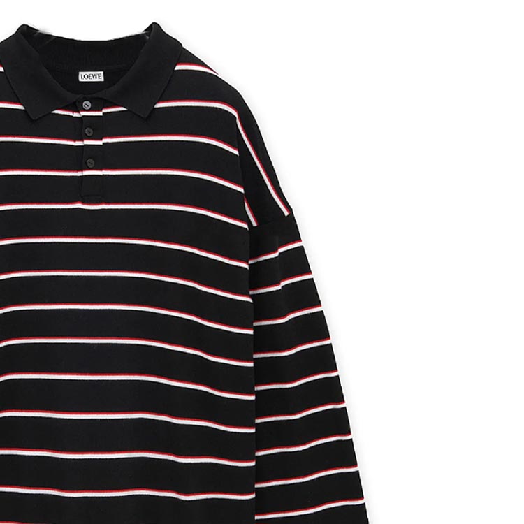 Cheap Suéter de Punto Jacquard a Rayas LOEWE Negro - FW24. H526Y14KIT-1412