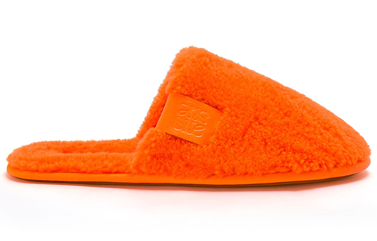 LOEWE Suede Flat 'Orange' 圖 2