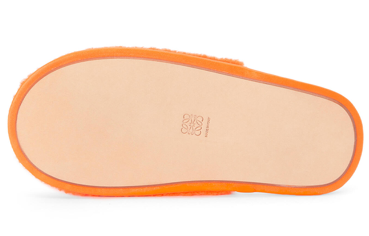 LOEWE Suede Flat 'Orange' 圖 5