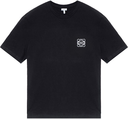 로에베 썸머 애너그램 블랙 로고 프린트 코튼 티셔츠 H526341XAI-1100 Order 로에베 썸머 애너그램 블랙 로고 프린트 코튼 티셔츠 H526341XAI-1100