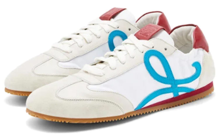 LOEWE Vintage Casual RNNR 'White Blue' 圖 3