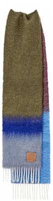 LOEWE Warm Stylish Knit Scarf for Men - Multicolor F606257XAG-4100 Lookbook LOEWE Warm Stylish Knit Scarf for Men - Multicolor F606257XAG-4100