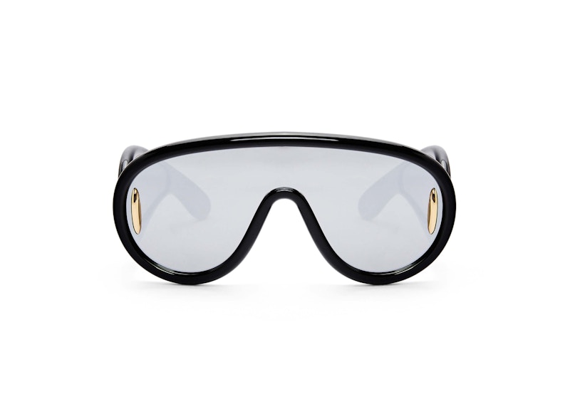 LOEWE Wave Mask Sunglasses (INTL. FIT) Black