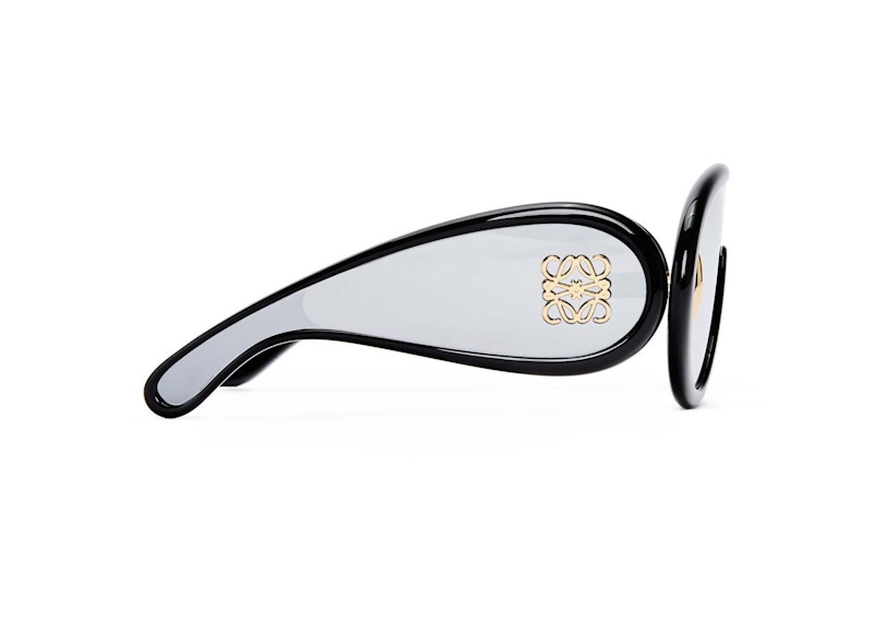 Lookbook 羅意威波浪面罩太陽眼鏡（國際版）黑色