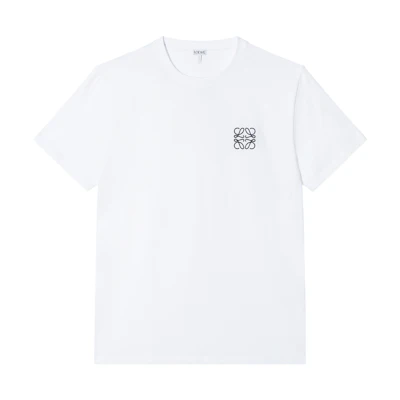 LOEWE White Anagram Embroidered Crewneck T-Shirt H526Y22J26-2100