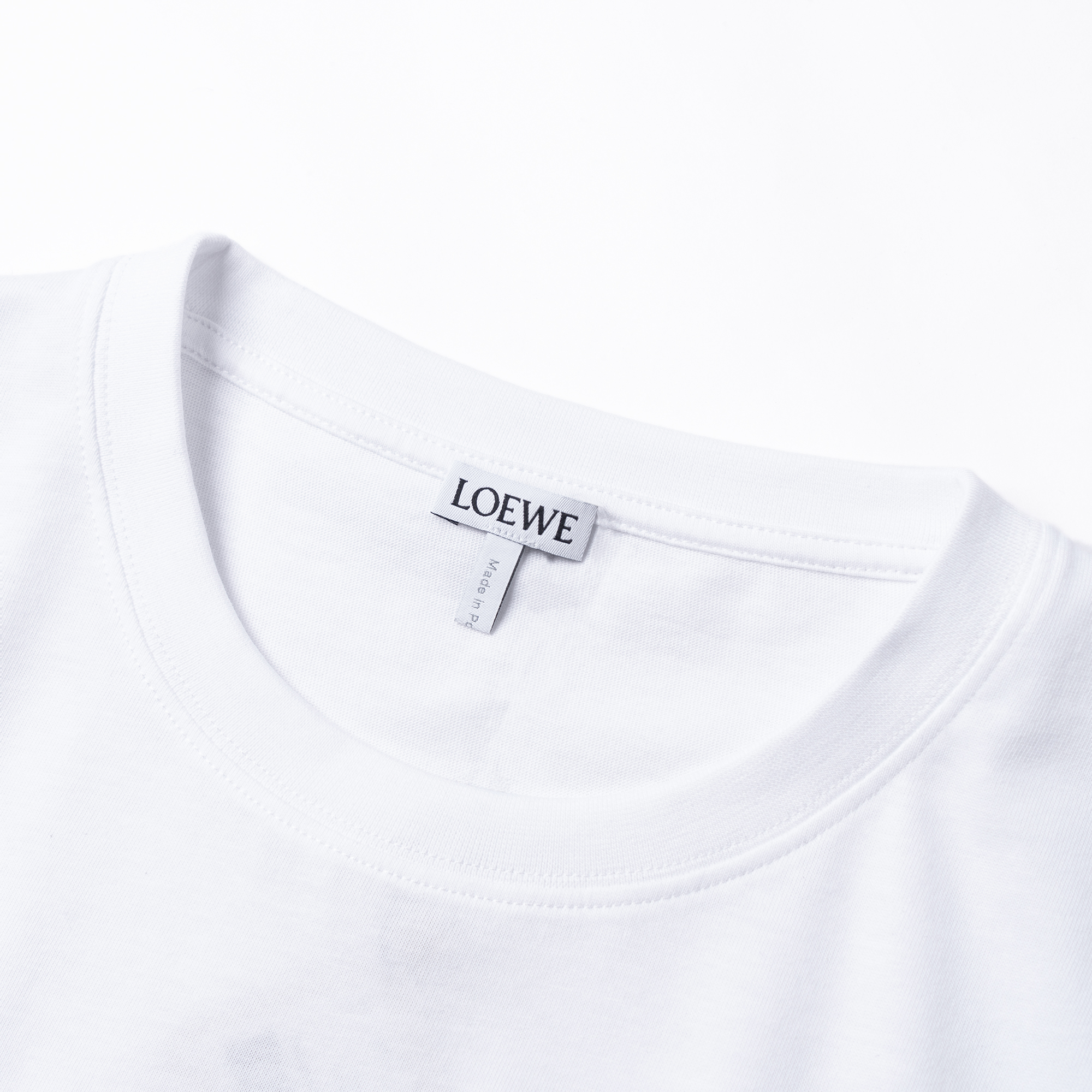 LOEWE White Anagram Embroidered Crewneck T-Shirt H526Y22J26-2100 圖 7