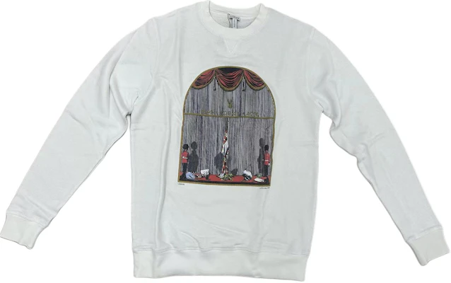 LOEWE White Cartoon Print Crewneck Long-Sleeve Sweatshirt S6199462CR-2100 Buy LOEWE White Cartoon Print Crewneck Long-Sleeve Sweatshirt S6199462CR-2100