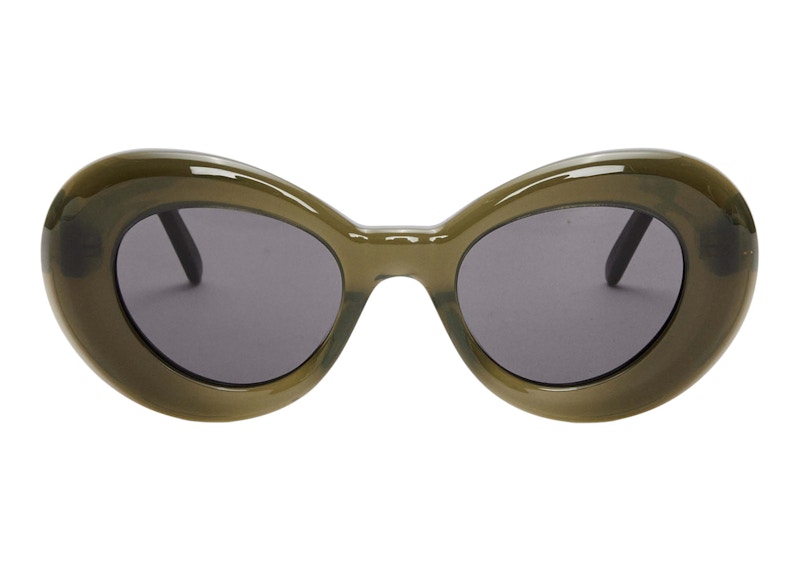 LOEWE Wing Sunglasses in Acetate Water Green (LW40112I 8796)