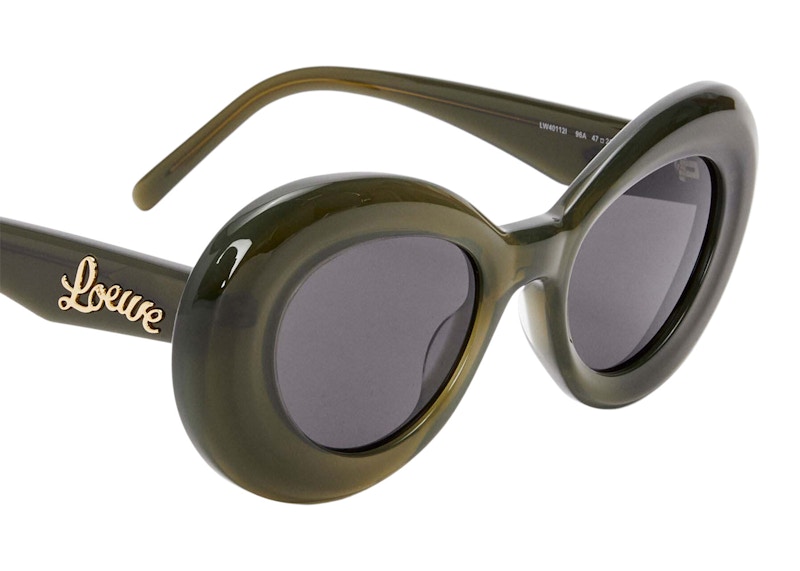 LOEWE Wing Sunglasses in Acetate Water Green (LW40112I 8796) 圖 3