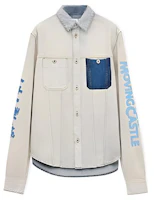 LOEWE x Howl's Moving Castle Letter Print Jacket SS23 Unisex Indigo HB44Y13X01-5380 LOEWE x Howl's Moving Castle Letter Print Jacket SS23 Unisex Indigo HB44Y13X01-5380