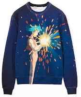 LOEWE x Howl's Moving Castle SS23 Anime Print Pullover Sweatshirt Petrol Unisex SB44Y24X01-1200 LOEWE x Howl's Moving Castle SS23 Anime Print Pullover Sweatshirt Petrol Unisex SB44Y24X01-1200