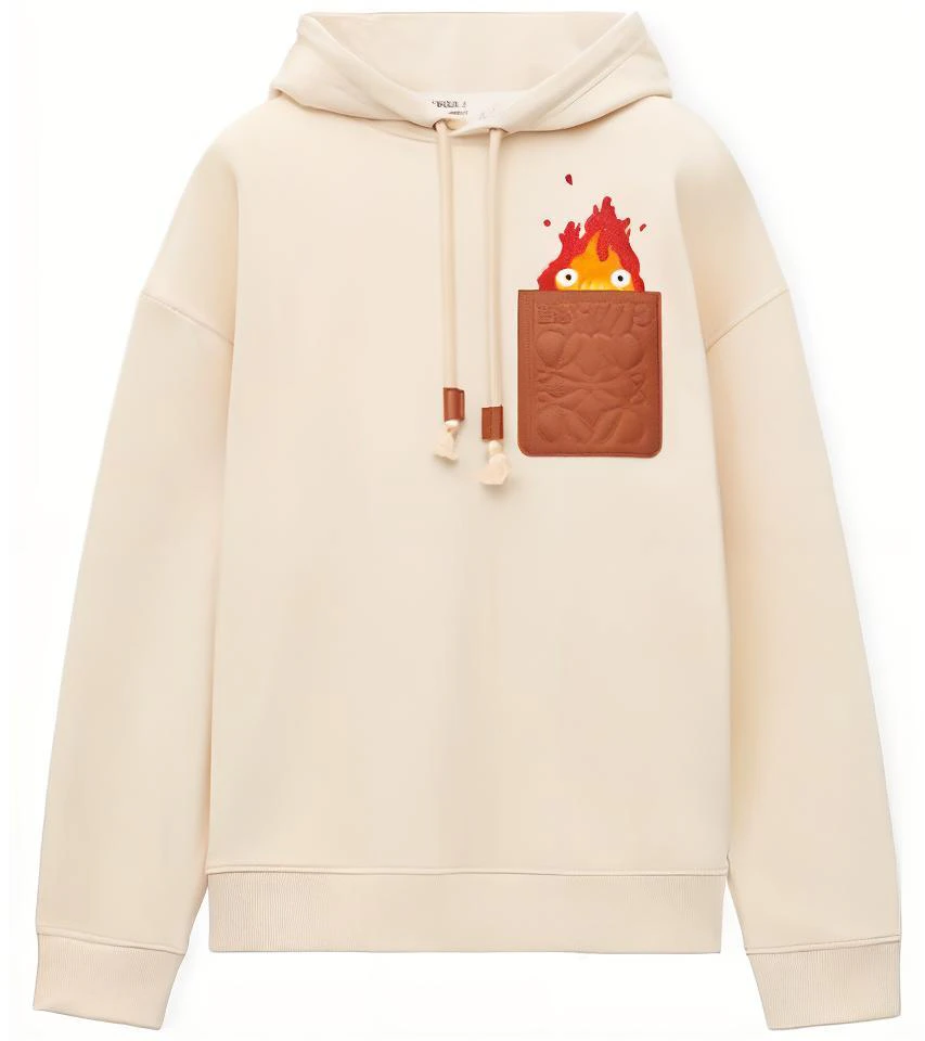 loewe-x-howl-s-moving-castle-ss-23-linen-beige-cartoon-hoodie-unisex-pullover-hb-44-y24-x04-2370