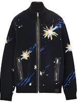 LOEWE x Howl's Moving Castle SS23 Magical Sky Fleece Jacquard Colorblock Jacket Unisex HB44Y52X01-5389 LOEWE x Howl's Moving Castle SS23 Magical Sky Fleece Jacquard Colorblock Jacket Unisex HB44Y52X01-5389