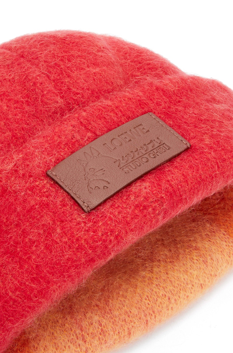 Order 羅意威 x 哈爾移動城堡 卡西法莫海爾羊毛混紡橙紅色毛帽