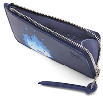 Lookbook LOEWE x Howls Calcifer Coin Cardholder In Classic Calfskin Marine