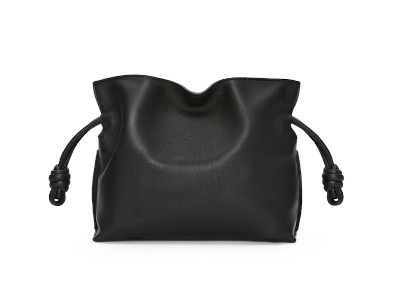 Order LOEWE x 哈尔的移动城堡卡西法迷你火焰纳帕小牛皮手拿包黑色